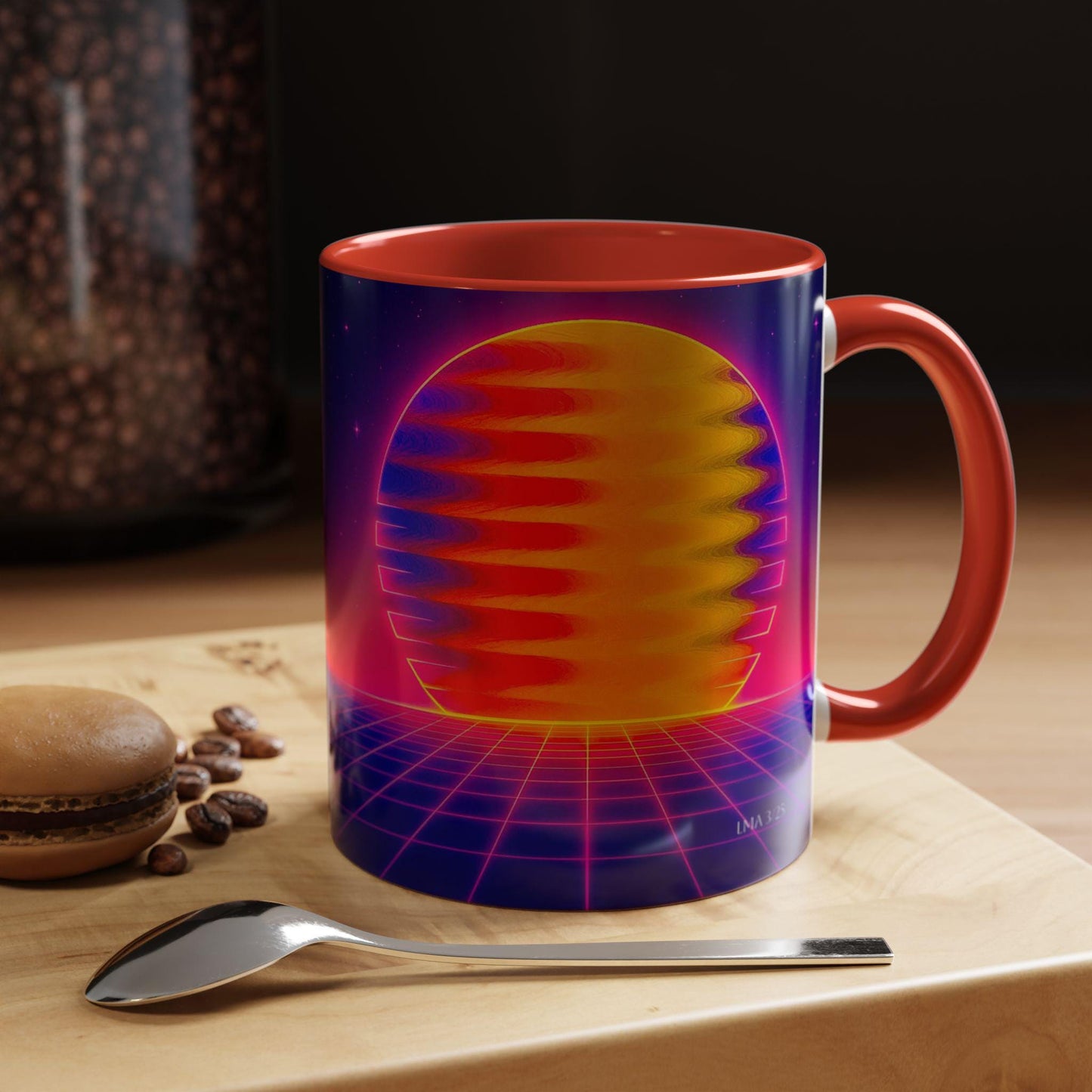 Chromatic Accent Coffee Mug – Bold Color for Every Sip
