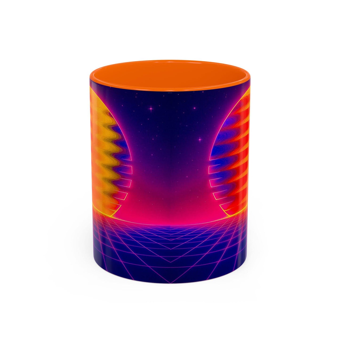Chromatic Accent Coffee Mug – Bold Color for Every Sip