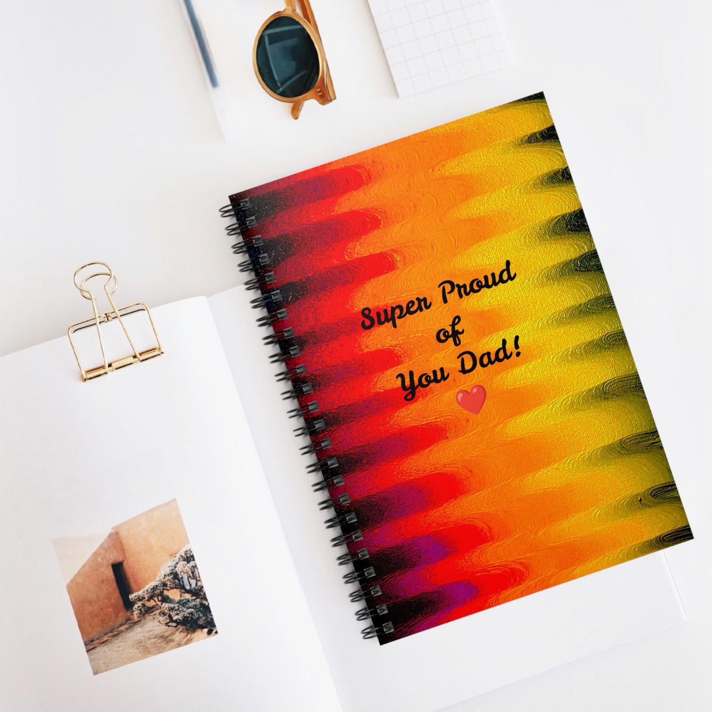 Chromatic Flow Spiral Notebook – Inspire Ideas in Motion