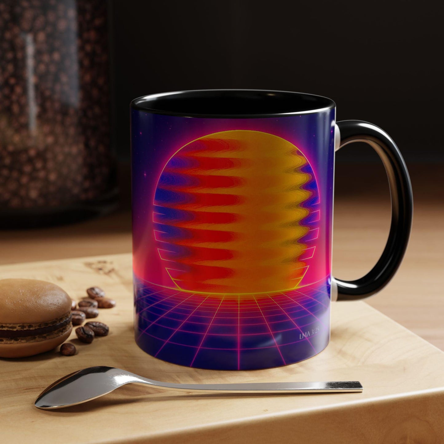 Chromatic Accent Coffee Mug – Bold Color for Every Sip