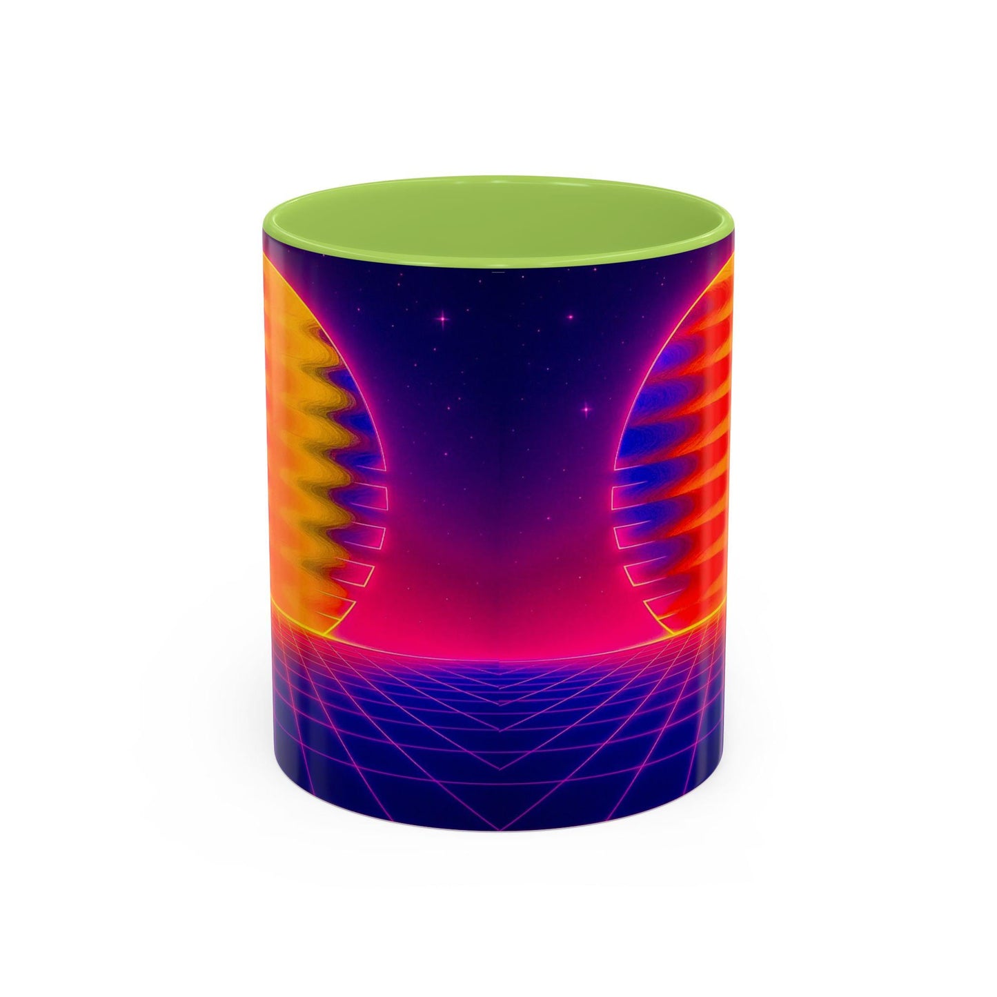 Chromatic Accent Coffee Mug – Bold Color for Every Sip