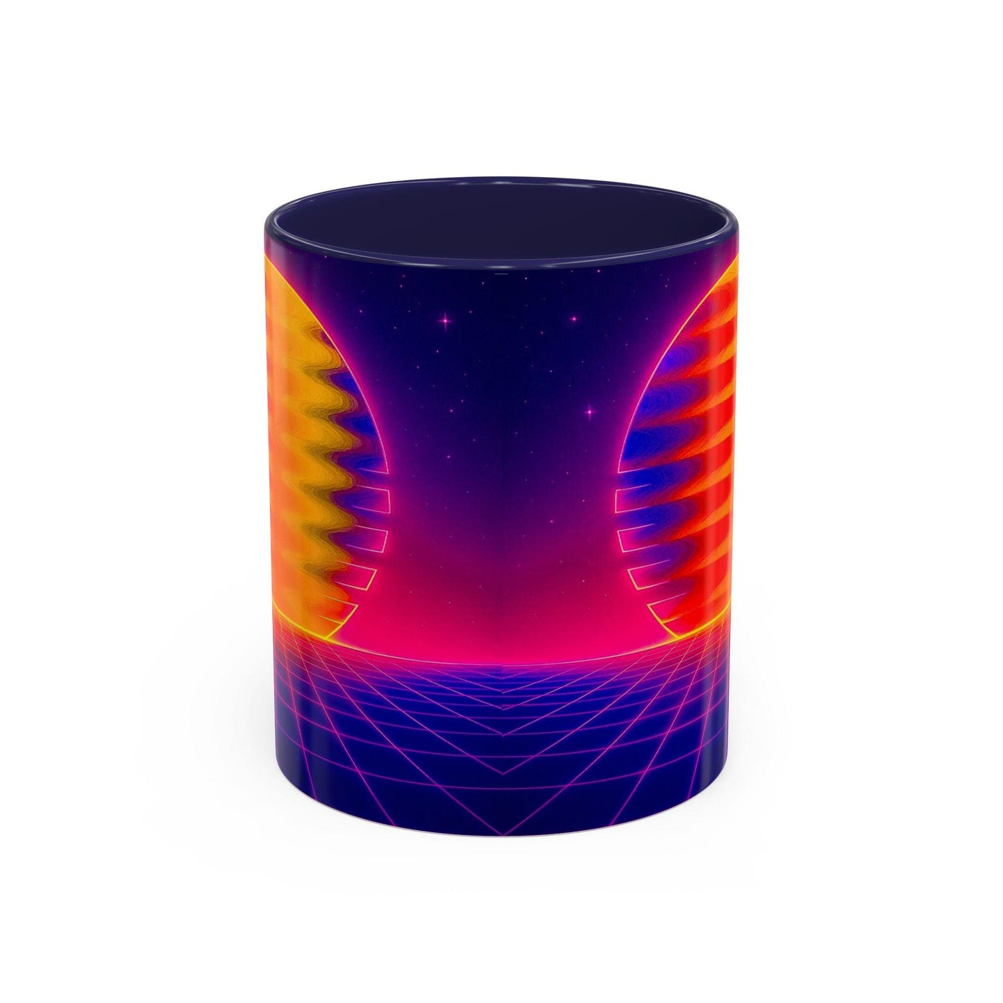 Chromatic Accent Coffee Mug – Bold Color for Every Sip